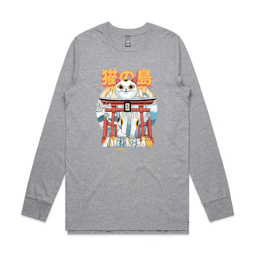 Cat Island Tee by Lonely Kids Club. All clothing from our T-shirts to our shorts and hoodies are ethically made, and printed packed and shipped from Sydney.