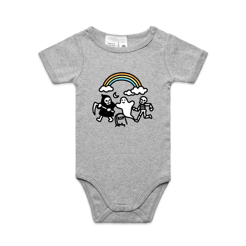 Choose Your Own Baby Onesie by Lonely Kids Club. All clothing from our T-shirts to our shorts and hoodies are ethically made, and printed packed and shipped from Sydney.