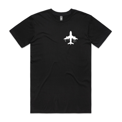 Cabin Fever Crew Logo Tee by Lonely Kids Club. All clothing from our T-shirts to our shorts and hoodies are ethically made, and printed packed and shipped from Sydney.