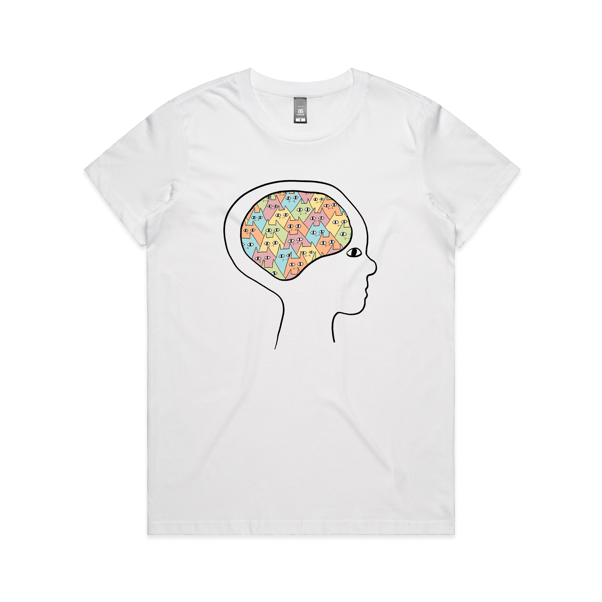 Cat Brain Tee