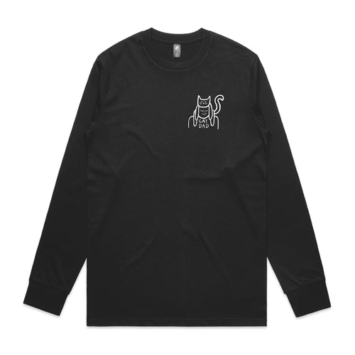 Cat Dad Tee by Lonely Kids Club. All clothing from our T-shirts to our shorts and hoodies are ethically made, and printed packed and shipped from Sydney.
