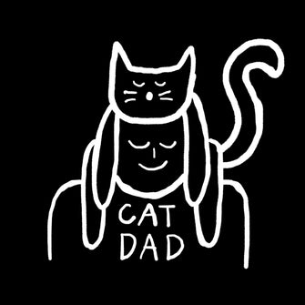 Cat Dad Tote