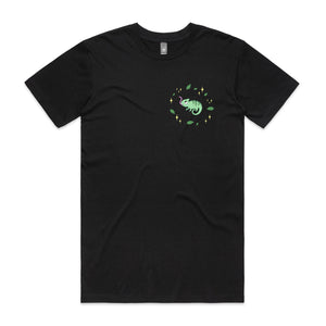 Chameleon Tee by Lonely Kids Club. All clothing from our T-shirts to our shorts and hoodies are ethically made, and printed packed and shipped from Sydney.