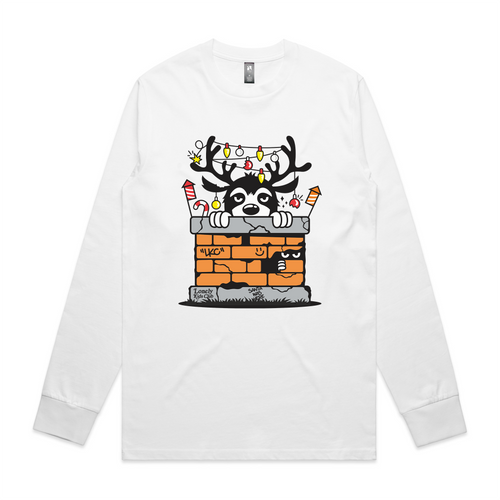 Chimney Tee by Lonely Kids Club. All clothing from our T-shirts to our shorts and hoodies are ethically made, and printed packed and shipped from Sydney.