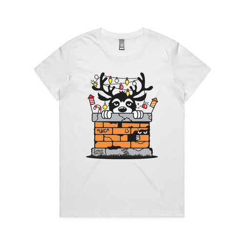 Chimney Tee by Lonely Kids Club. All clothing from our T-shirts to our shorts and hoodies are ethically made, and printed packed and shipped from Sydney.