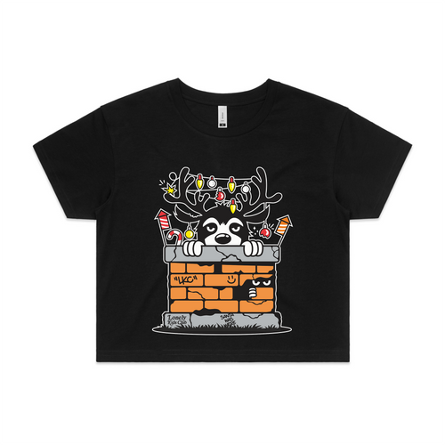 Chimney Tee by Lonely Kids Club. All clothing from our T-shirts to our shorts and hoodies are ethically made, and printed packed and shipped from Sydney.