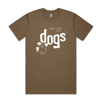 Choccy Dogs Tee by Lonely Kids Club. All clothing from our T-shirts to our shorts and hoodies are ethically made, and printed packed and shipped from Sydney.