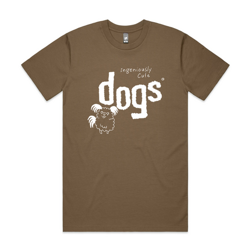 Choccy Dogs Tee by Lonely Kids Club. All clothing from our T-shirts to our shorts and hoodies are ethically made, and printed packed and shipped from Sydney.