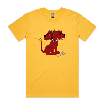 Clifford The Big Red Dog Tee by Lonely Kids Club. All clothing from our T-shirts to our shorts and hoodies are ethically made, and printed packed and shipped from Sydney.