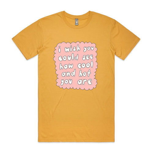Cool And Hot Tee by Lonely Kids Club. All clothing from our T-shirts to our shorts and hoodies are ethically made, and printed packed and shipped from Sydney.
