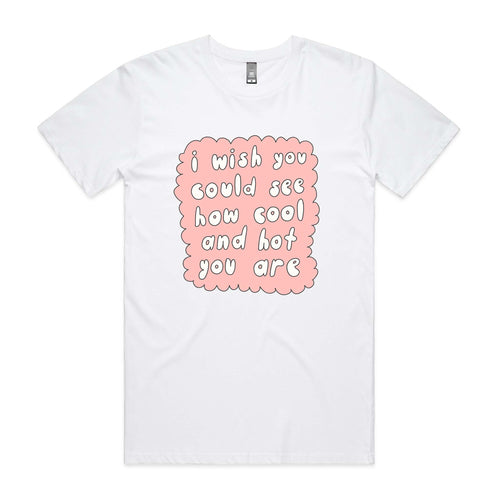 Cool And Hot Tee by Lonely Kids Club. All clothing from our T-shirts to our shorts and hoodies are ethically made, and printed packed and shipped from Sydney.