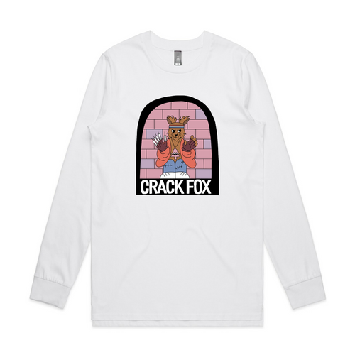 Crack Fox Tee by Lonely Kids Club. All clothing from our T-shirts to our shorts and hoodies are ethically made, and printed packed and shipped from Sydney.
