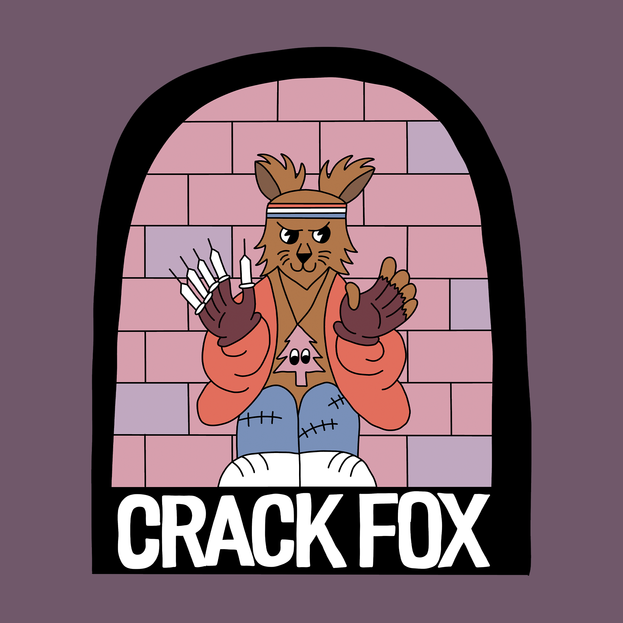 Crack Fox Tee