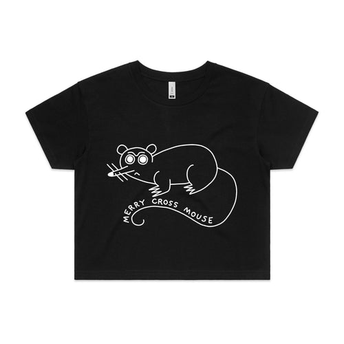 Cross Mouse Tee by Lonely Kids Club. All clothing from our T-shirts to our shorts and hoodies are ethically made, and printed packed and shipped from Sydney.