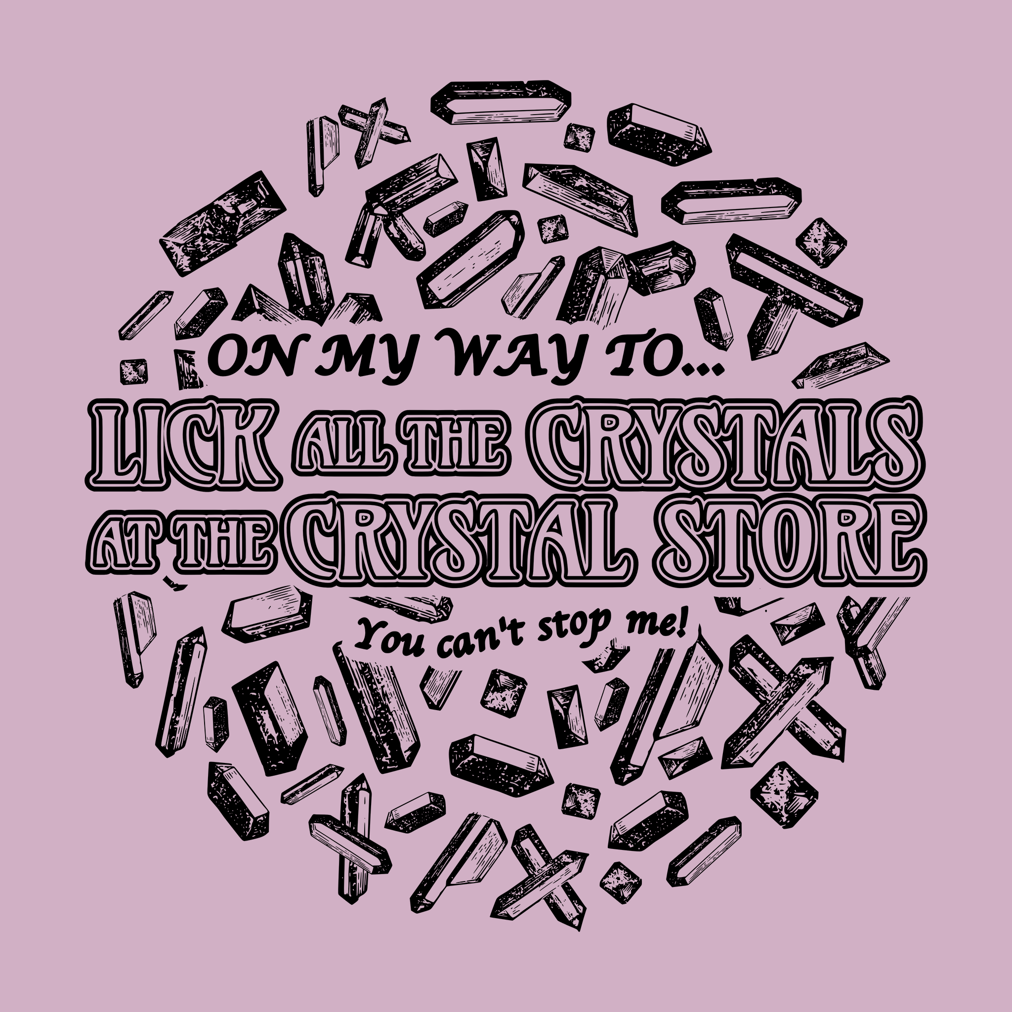 Crystal Licker Tee