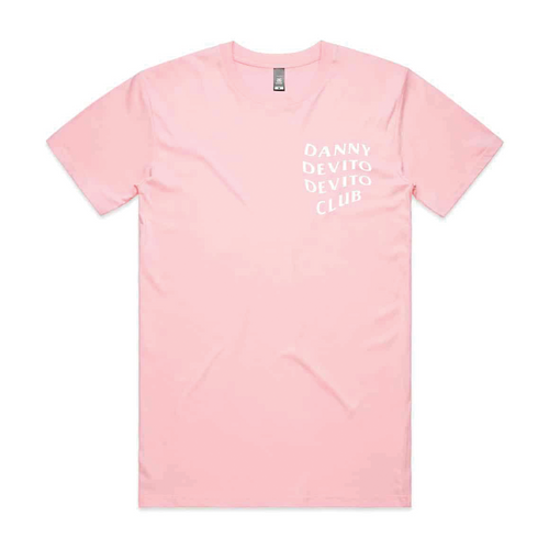 Danny Devito Devito Club Tee by Lonely Kids Club. All clothing from our T-shirts to our shorts and hoodies are ethically made, and printed packed and shipped from Sydney.
