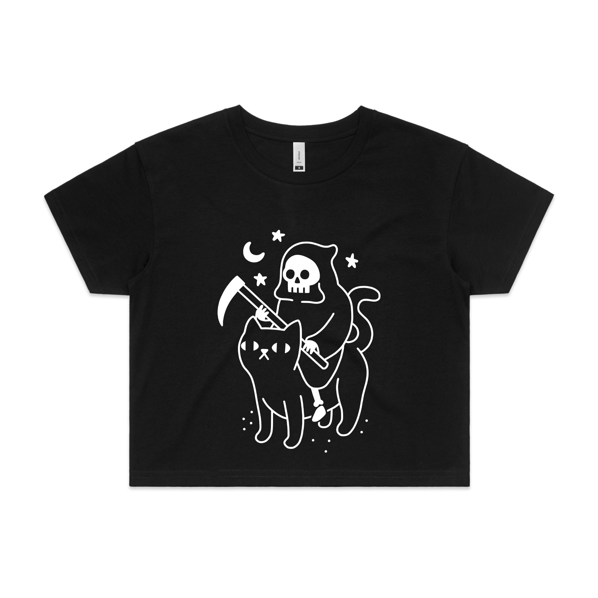 Death Rides A Cat Tee