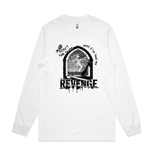 Delicious Revenge Tee by Lonely Kids Club. All clothing from our T-shirts to our shorts and hoodies are ethically made, and printed packed and shipped from Sydney.