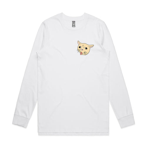 Derp Cat Tee by Lonely Kids Club. All clothing from our T-shirts to our shorts and hoodies are ethically made, and printed packed and shipped from Sydney.