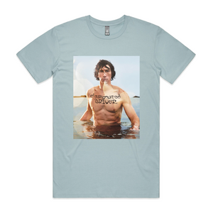 Designated Adam Driver Tee by Lonely Kids Club. All clothing from our T-shirts to our shorts and hoodies are ethically made, and printed packed and shipped from Sydney.