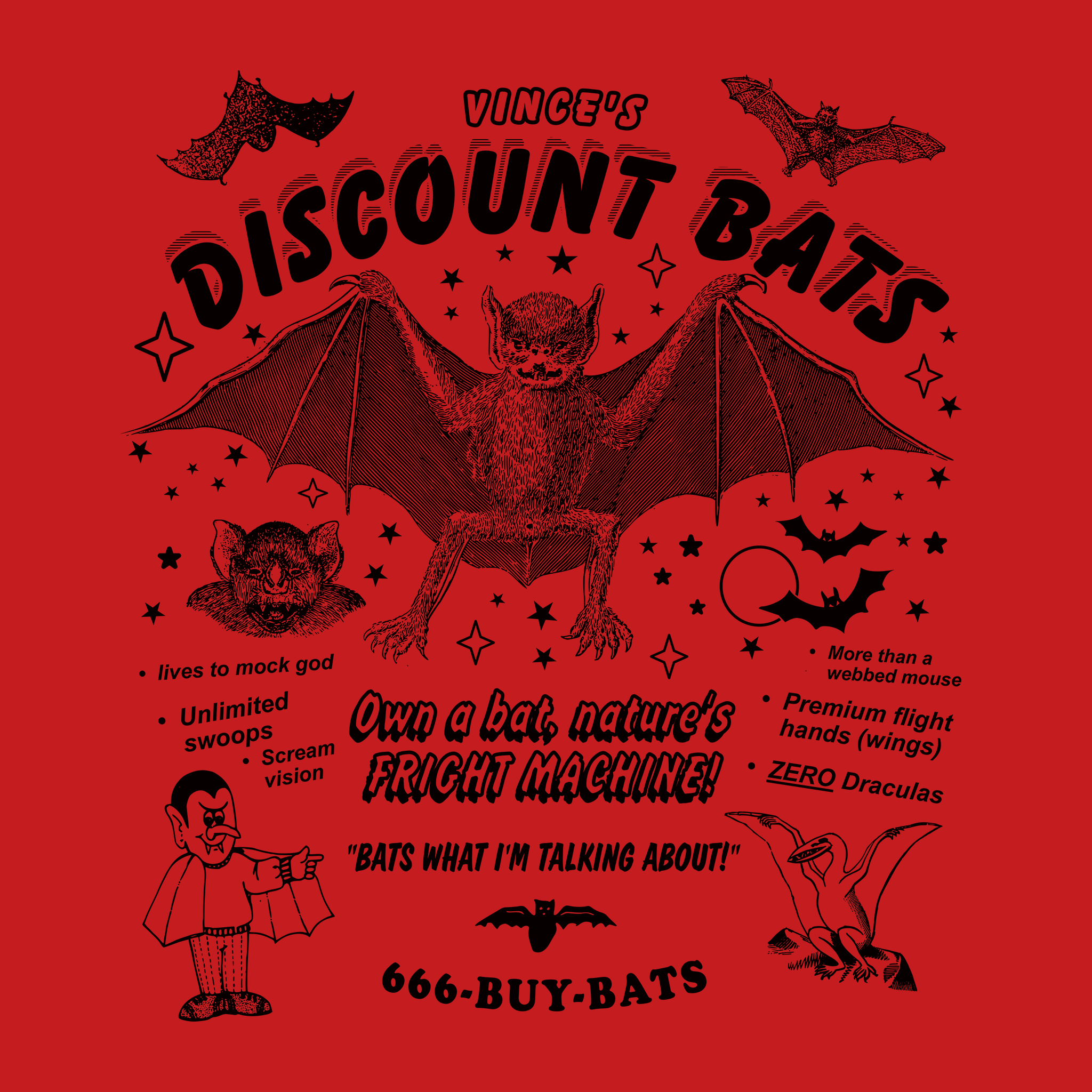 Discount Bats Tee