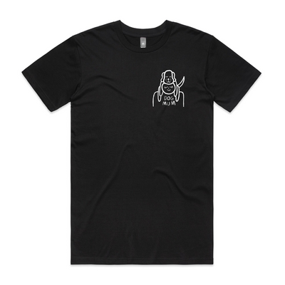 Dog Mum Tee by Lonely Kids Club. All clothing from our T-shirts to our shorts and hoodies are ethically made, and printed packed and shipped from Sydney.