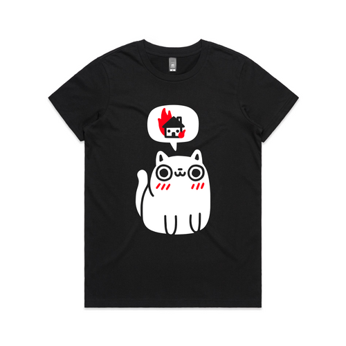 Dreaming Of Destruction Tee by Lonely Kids Club. All clothing from our T-shirts to our shorts and hoodies are ethically made, and printed packed and shipped from Sydney.