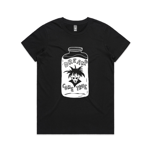 Dreams Come True Tee by Lonely Kids Club. All clothing from our T-shirts to our shorts and hoodies are ethically made, and printed packed and shipped from Sydney.