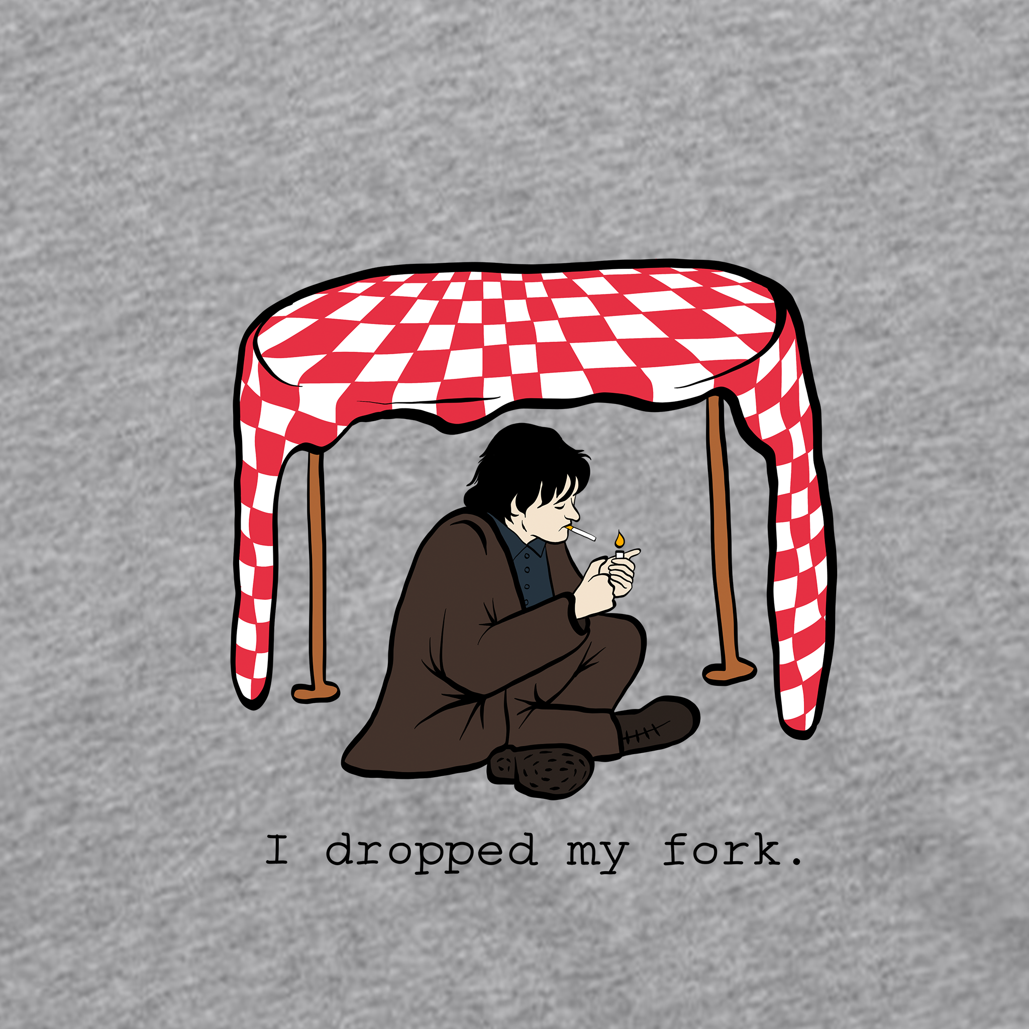 I Dropped My Fork Hoodie