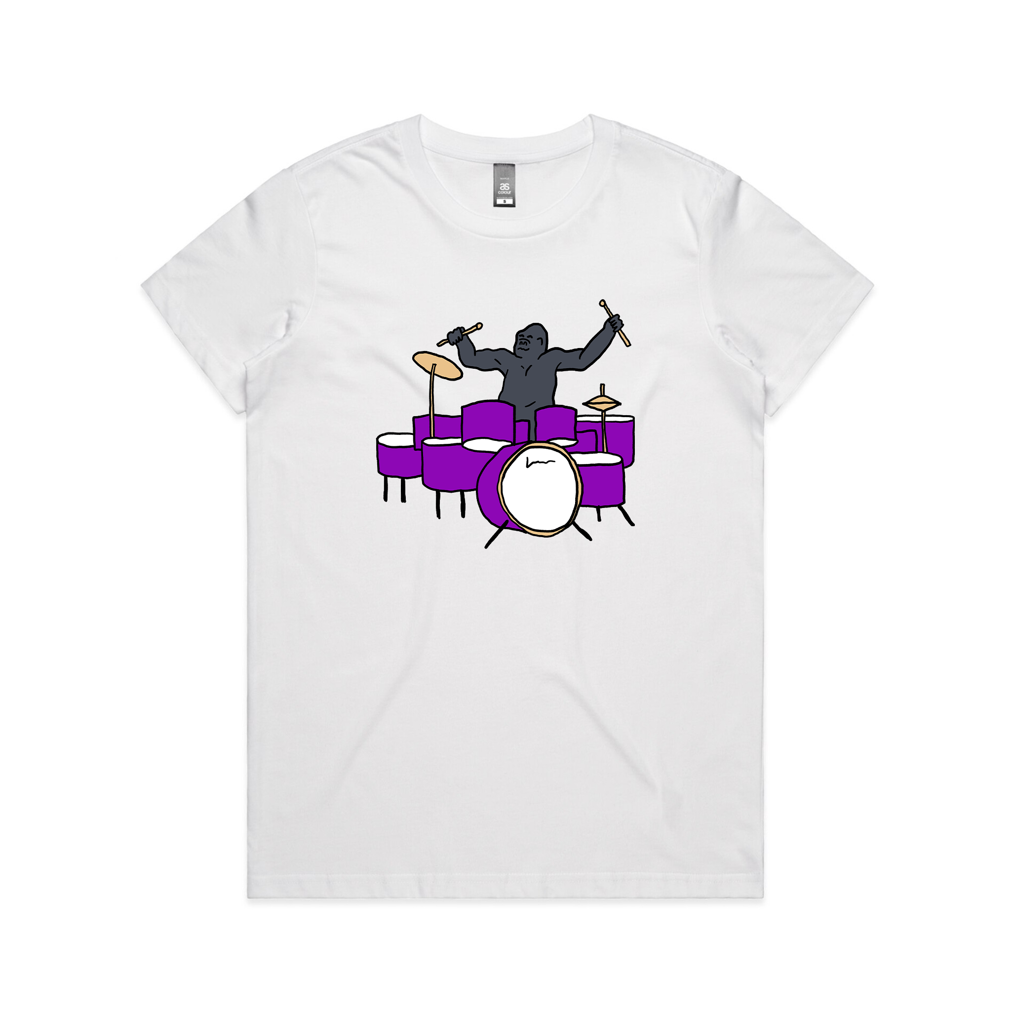 Drumming Gorilla Tee