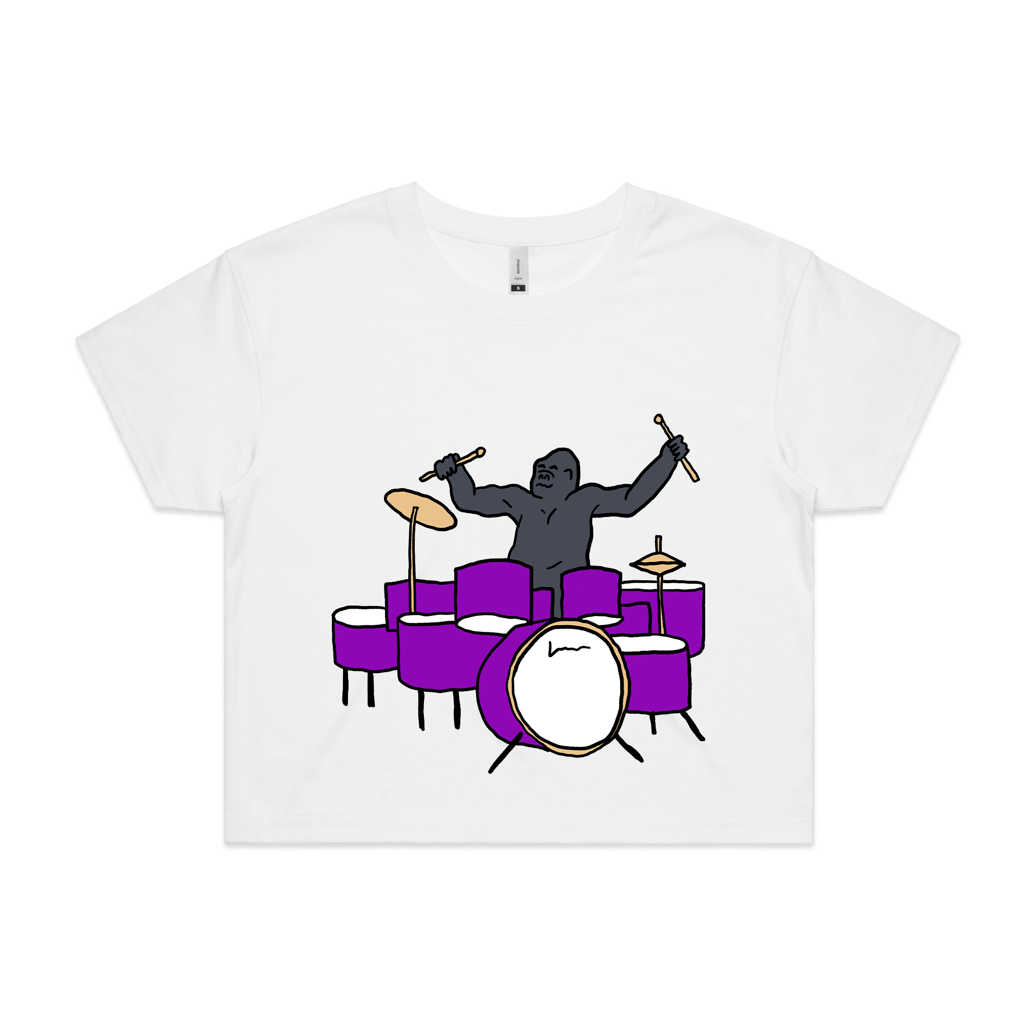 Drumming Gorilla Tee