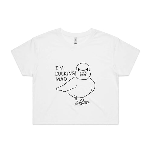 Ducking Mad Tee by Lonely Kids Club. All clothing from our T-shirts to our shorts and hoodies are ethically made, and printed packed and shipped from Sydney.
