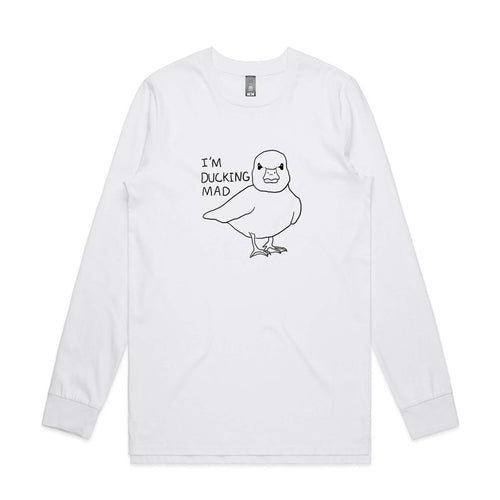 Ducking Mad Tee by Lonely Kids Club. All clothing from our T-shirts to our shorts and hoodies are ethically made, and printed packed and shipped from Sydney.