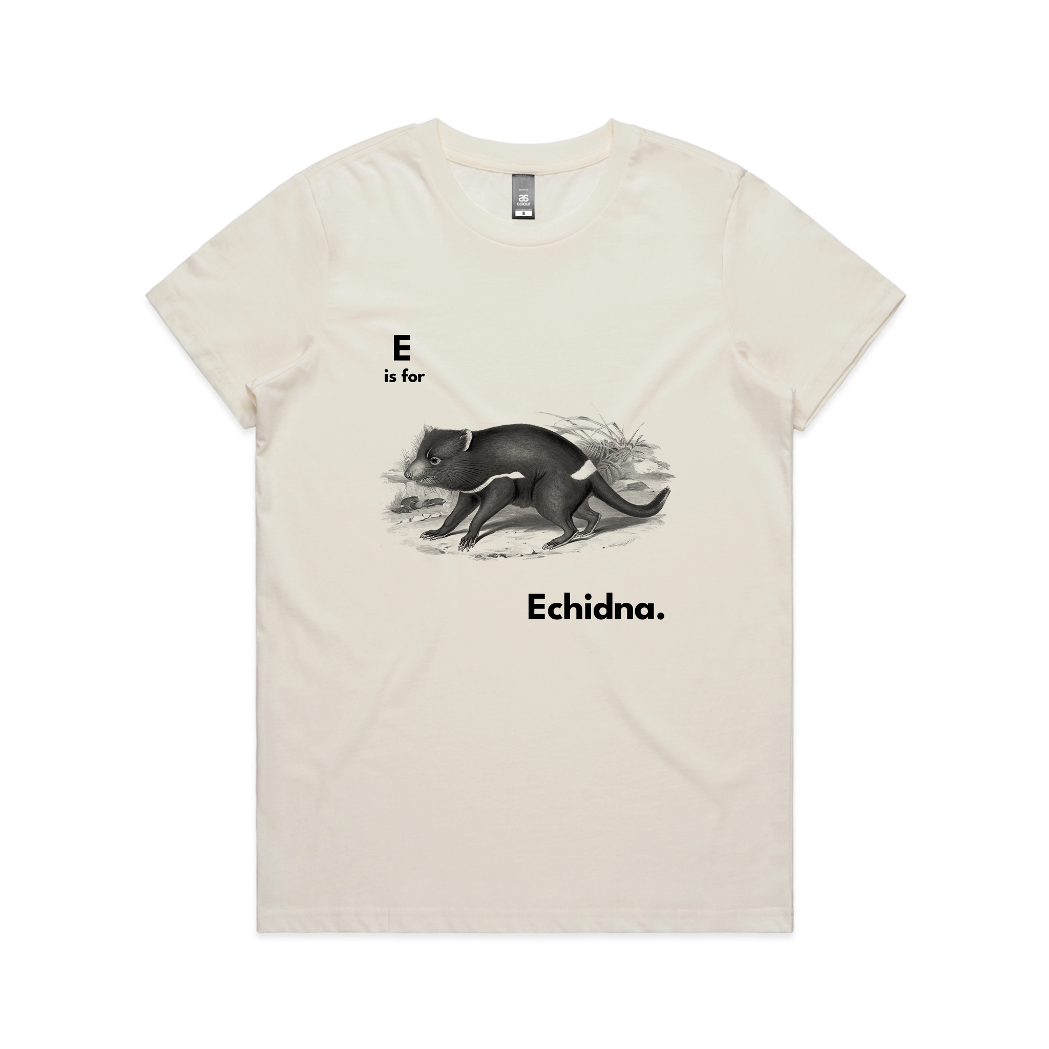 E Is For Echidna Tee