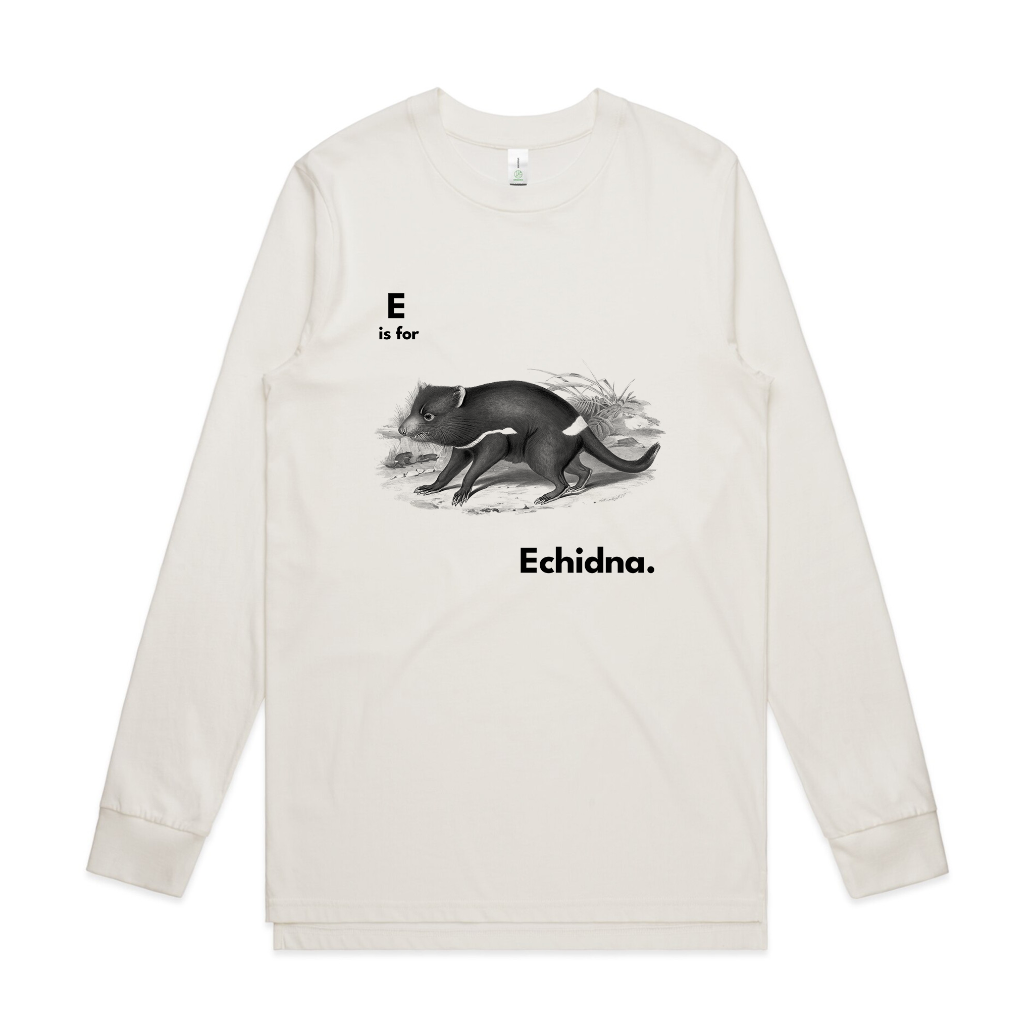 E Is For Echidna Tee