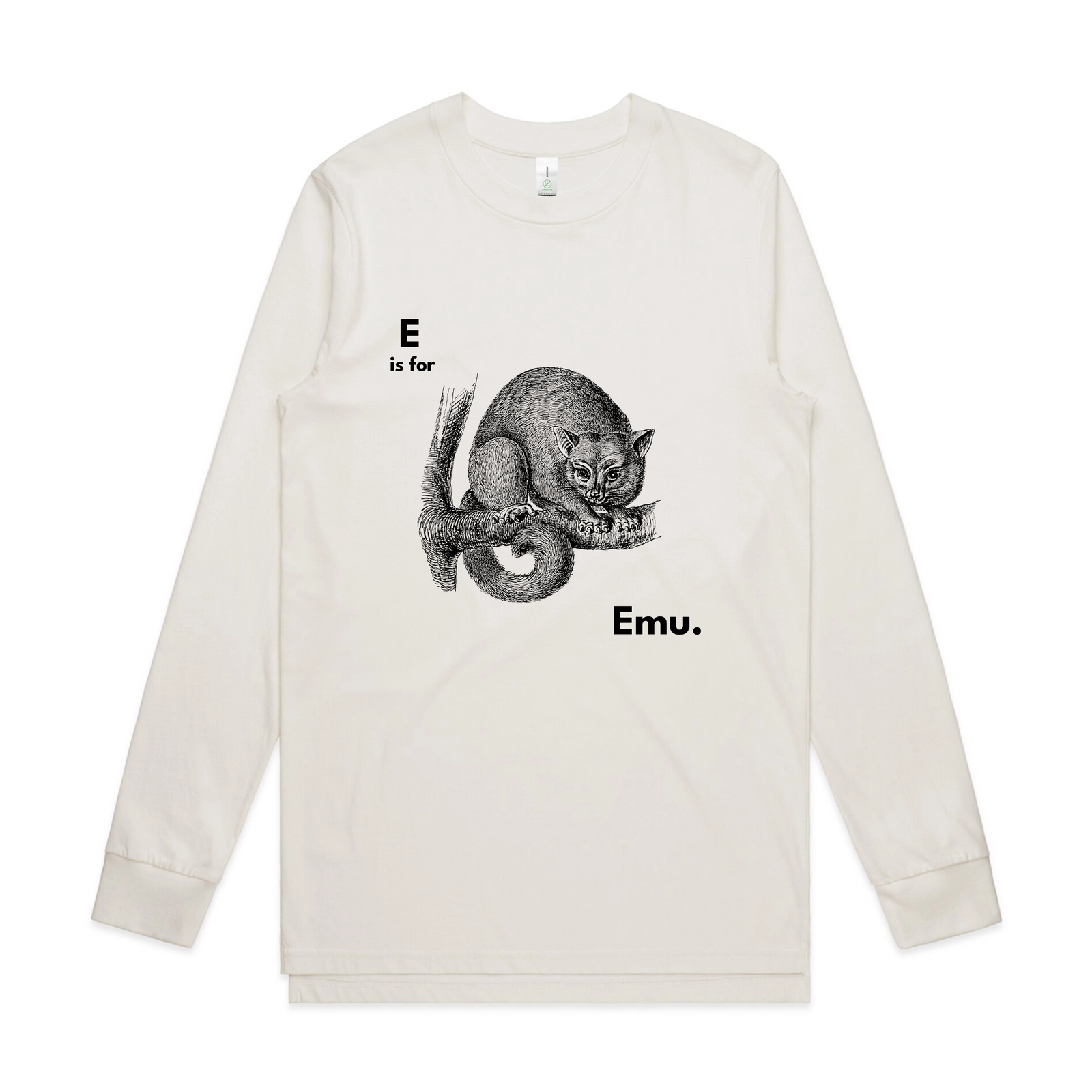 E Is For Emu Tee