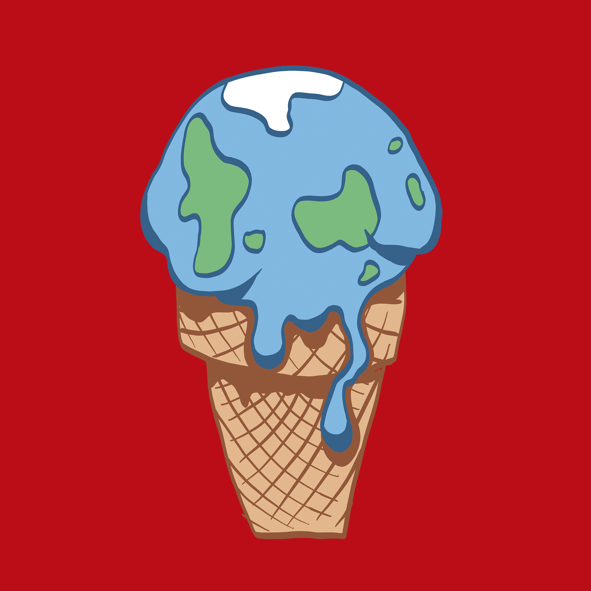 Earth Ice Cream Tee