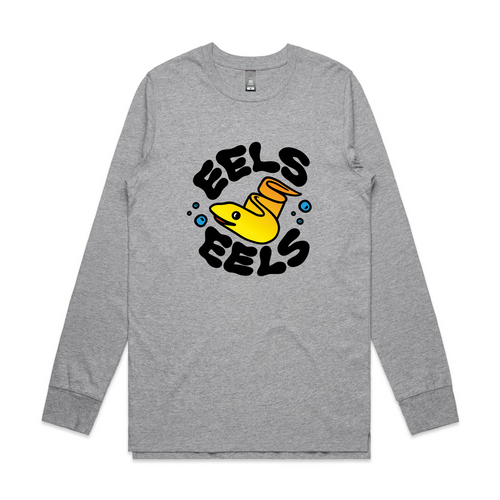Eels Eels Tee by Lonely Kids Club. All clothing from our T-shirts to our shorts and hoodies are ethically made, and printed packed and shipped from Sydney.