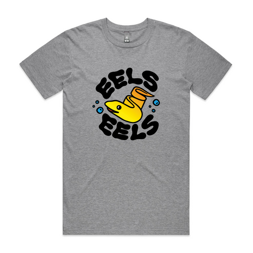 Eels Eels Tee by Lonely Kids Club. All clothing from our T-shirts to our shorts and hoodies are ethically made, and printed packed and shipped from Sydney.
