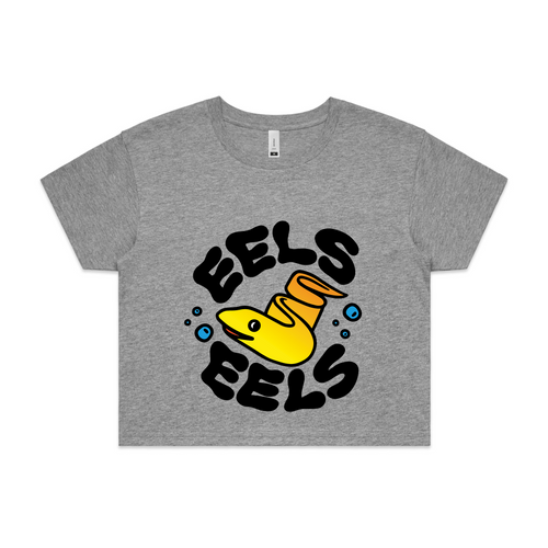 Eels Eels Tee by Lonely Kids Club. All clothing from our T-shirts to our shorts and hoodies are ethically made, and printed packed and shipped from Sydney.