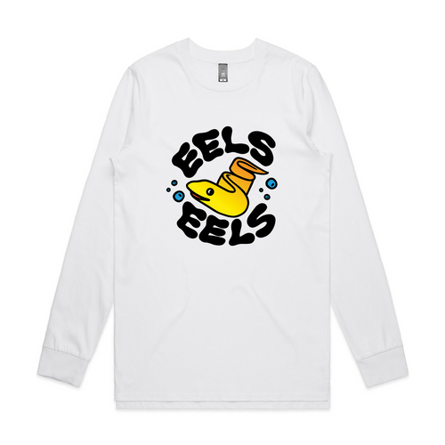Eels Eels Tee by Lonely Kids Club. All clothing from our T-shirts to our shorts and hoodies are ethically made, and printed packed and shipped from Sydney.