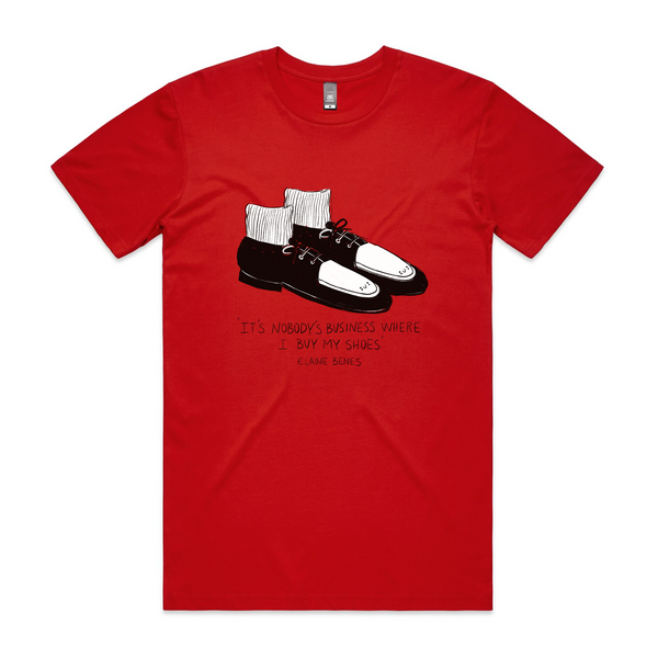 Elaine Shoes Tee