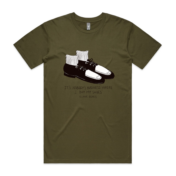 Elaine Shoes Tee