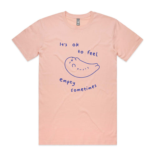 Empty Seal Tee by Lonely Kids Club. All clothing from our T-shirts to our shorts and hoodies are ethically made, and printed packed and shipped from Sydney.