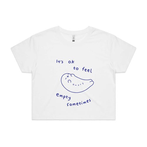 Empty Seal Tee by Lonely Kids Club. All clothing from our T-shirts to our shorts and hoodies are ethically made, and printed packed and shipped from Sydney.