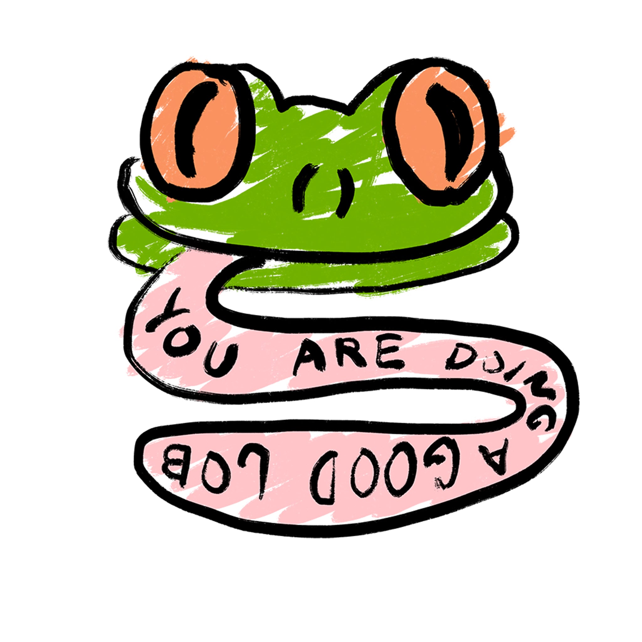 Encouraging Frog Tee