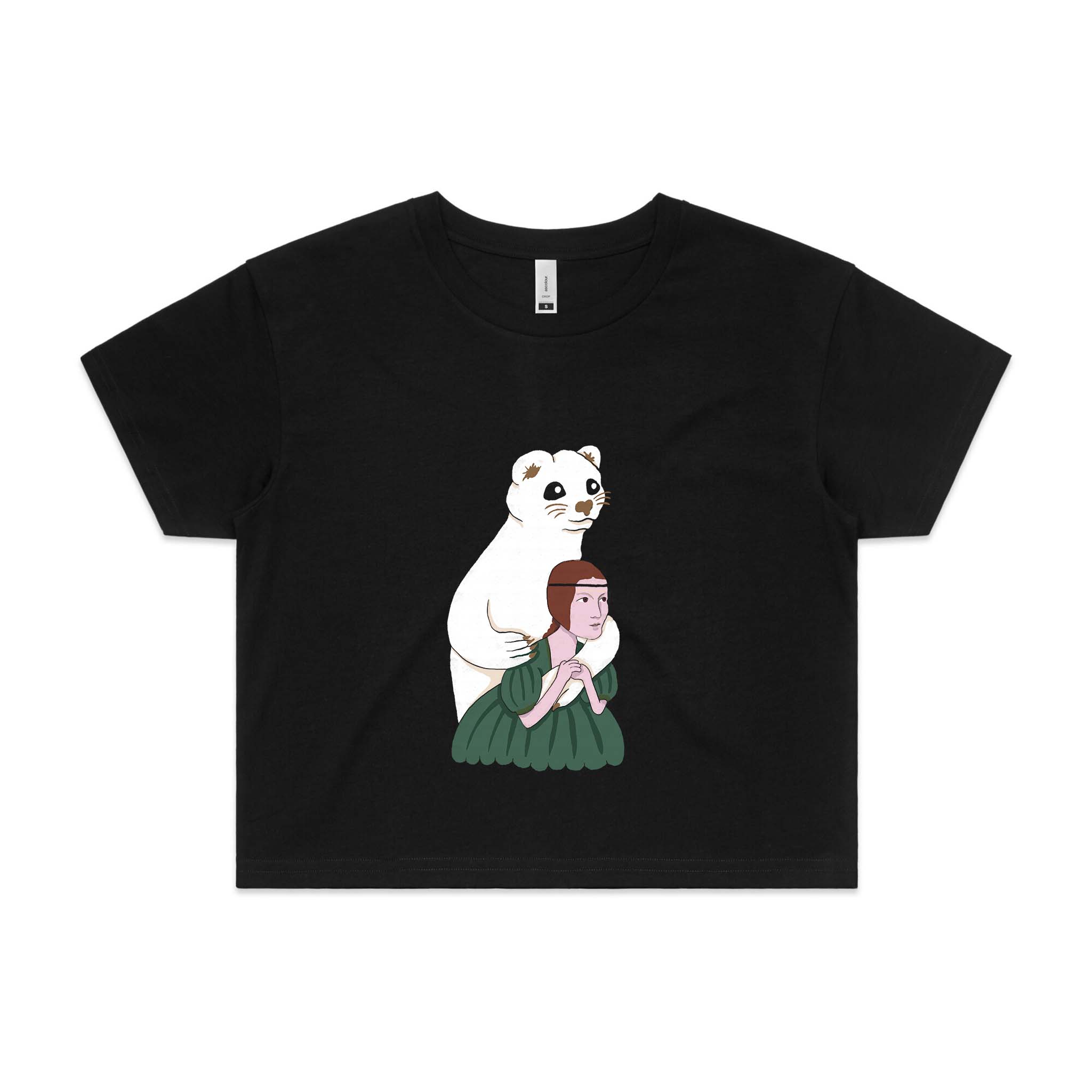 Ermine With A Lady Tee