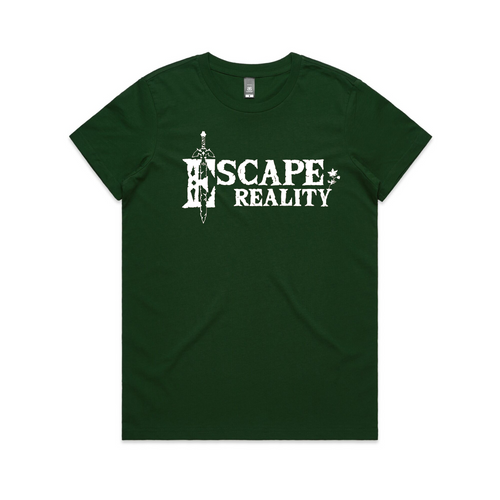 Escape Reality Tee by Lonely Kids Club. All clothing from our T-shirts to our shorts and hoodies are ethically made, and printed packed and shipped from Sydney.