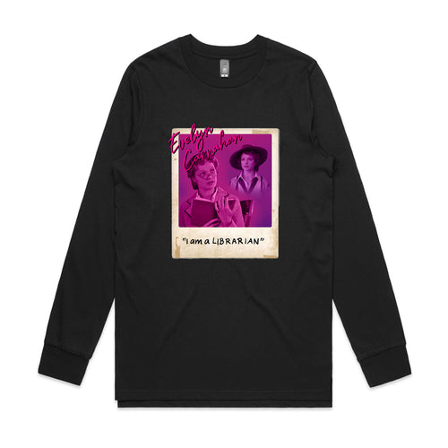 Evelyn Carnahan Retro Tee by Lonely Kids Club. All clothing from our T-shirts to our shorts and hoodies are ethically made, and printed packed and shipped from Sydney.