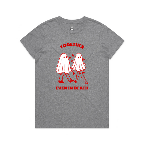 Even In Death Tee by Lonely Kids Club. All clothing from our T-shirts to our shorts and hoodies are ethically made, and printed packed and shipped from Sydney.